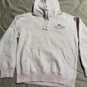 Storm Pink Hoodie Relaxed Fit Fleece